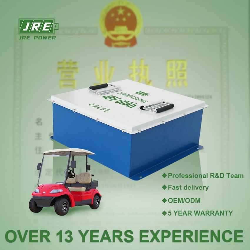 Golf cart 48V 60Ah Lifepo4 battery